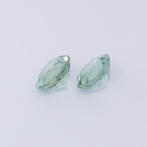 Turmalin Paar - grün, rund, 4.5x4.5 mm, 0.71 cts, Nr. TR991089