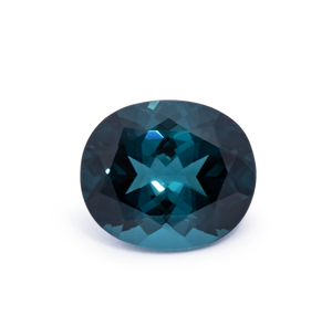 Turmalin - blau, oval, 10.4x9 mm, 3.53 cts, Nr. TR991093