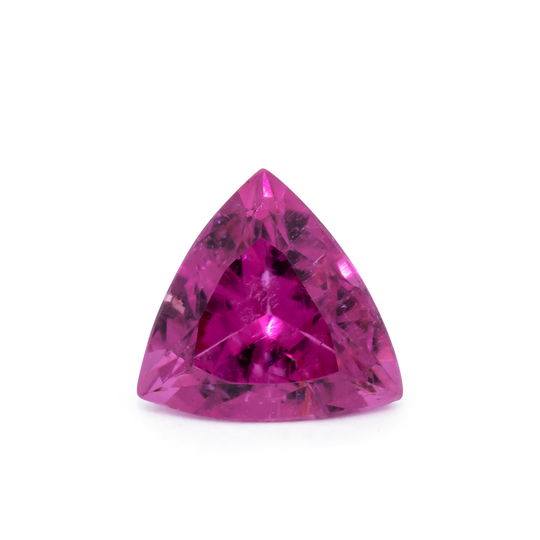 Turmalin - rosa, trillion, 5.9x5.9 mm, 0.66 cts, Nr. TR991095