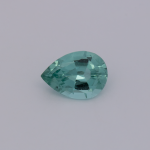 Turmalin - grün, birnform, 7x5 mm, 0.58 cts, Nr. TR991116