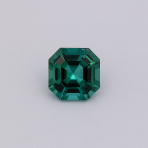 Turmalin - grün, asscher, 5.5x5.5 mm, 0.73 cts, Nr. TR991120