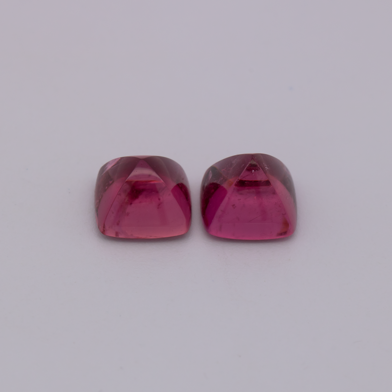 Turmalin Paar - rosa, antik, 5x5 mm, 1.47 cts, Nr. TR991128