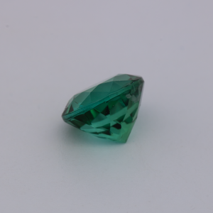 Turmalin - grün, rund, 7.1x7.1 mm, 1.62 cts, Nr. TR991131