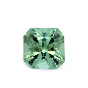 Turmalin - grün, asscher, 8x8 mm, 2.18 cts, Nr. TR991134