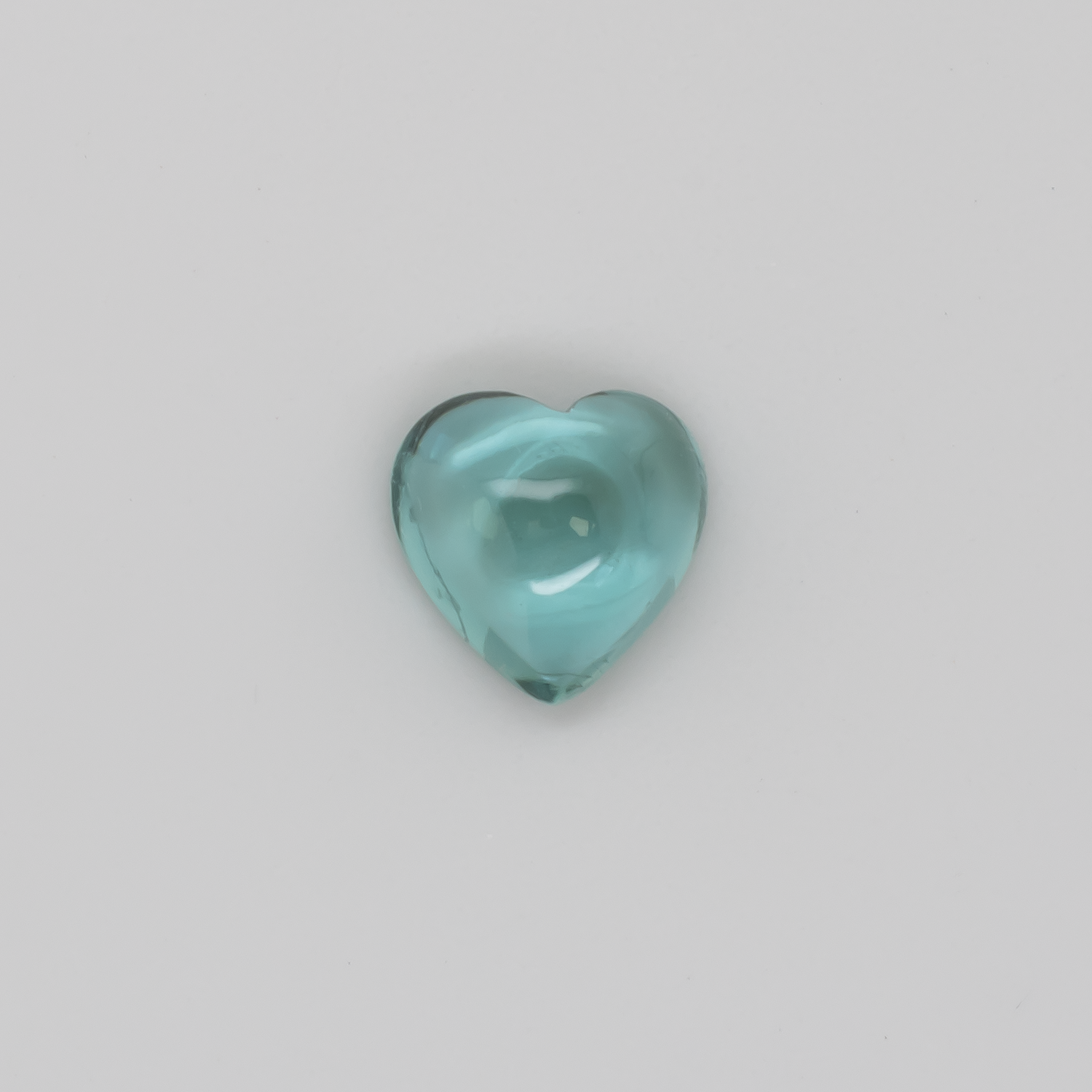 Turmalin - grün, herz, 7.1x7 mm, 1.30 cts, Nr. TR991144