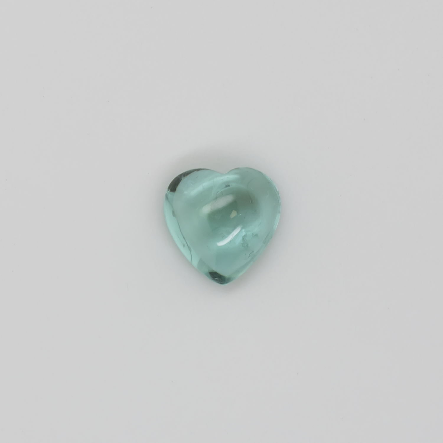 Turmalin - grün, herz, 7.1x7 mm, 1.32 cts, Nr. TR991145