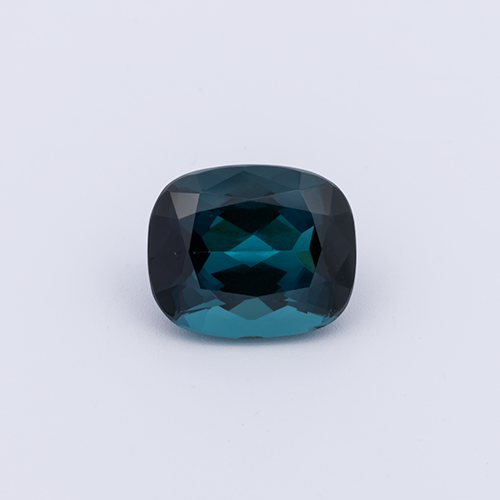 Turmalin - blau, antik, 10.1x8.4 mm, 3.55 cts, Nr. TR991146