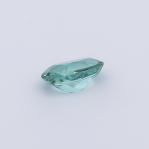 Turmalin - grün, oval, 6x4 mm, 0.44 cts, Nr. TR991148