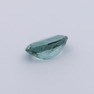 Turmalin - grün, oval, 6x4 mm, 0.42 cts, Nr. TR991150