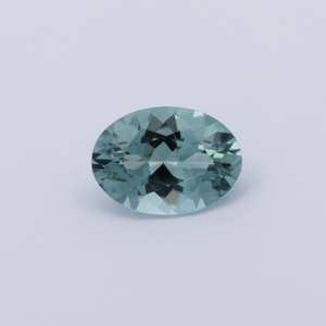 Turmalin - grün, oval, 6.9x5 mm, 0.68 cts, Nr. TR991151