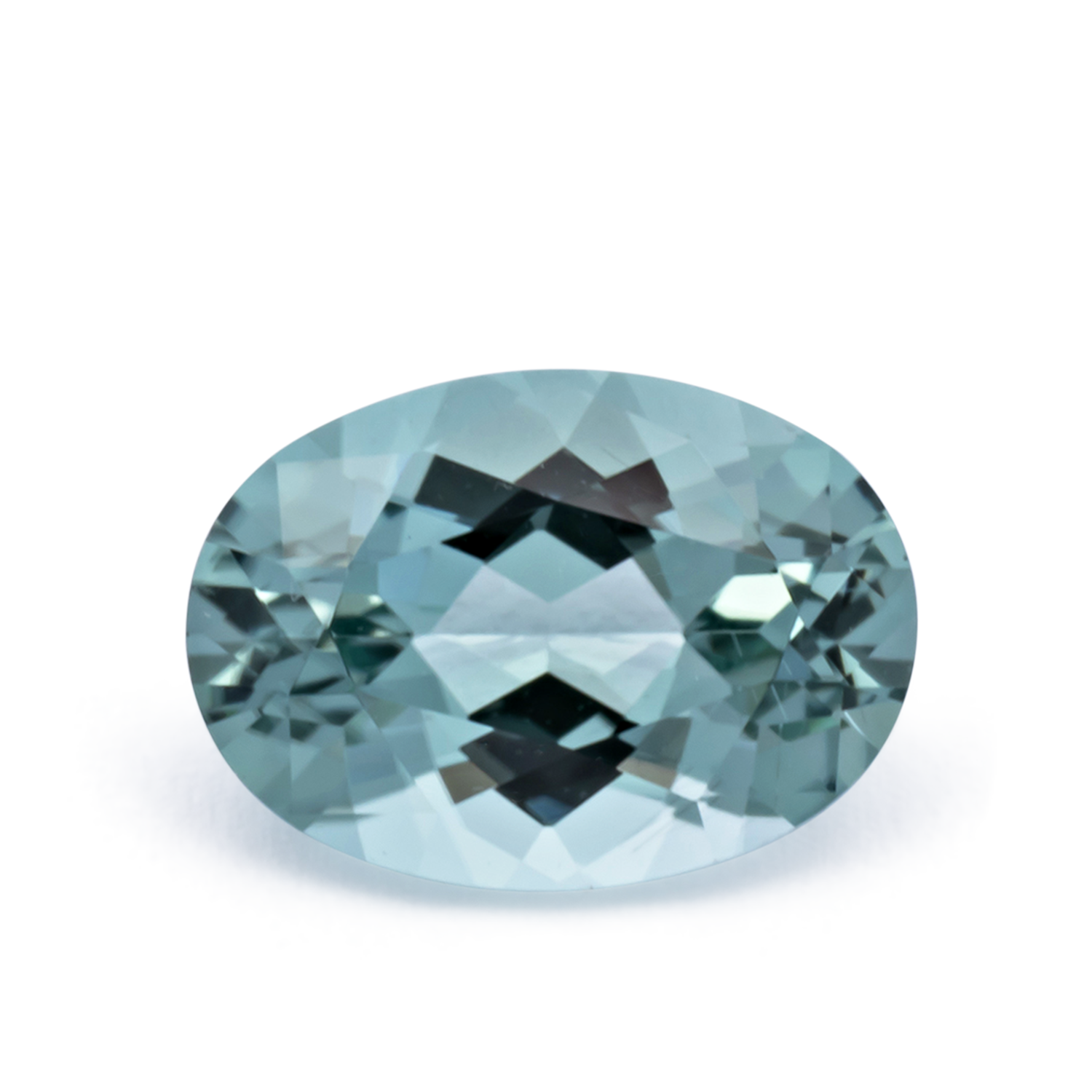 Turmalin - grün, oval, 7x5 mm, 0.70 cts, Nr. TR991152