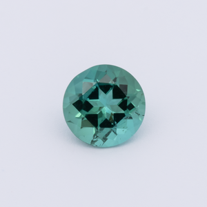 Turmalin - grün, rund, 5.4x5.4 mm, 0.57 cts, Nr. TR991159