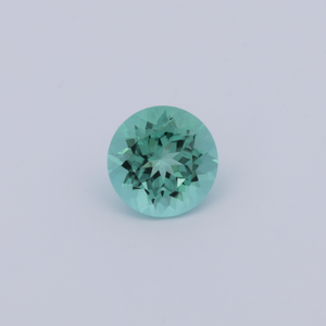 Turmalin - grün, rund, 5x5 mm, 0.47 - 0.48 cts, Nr. TR991160