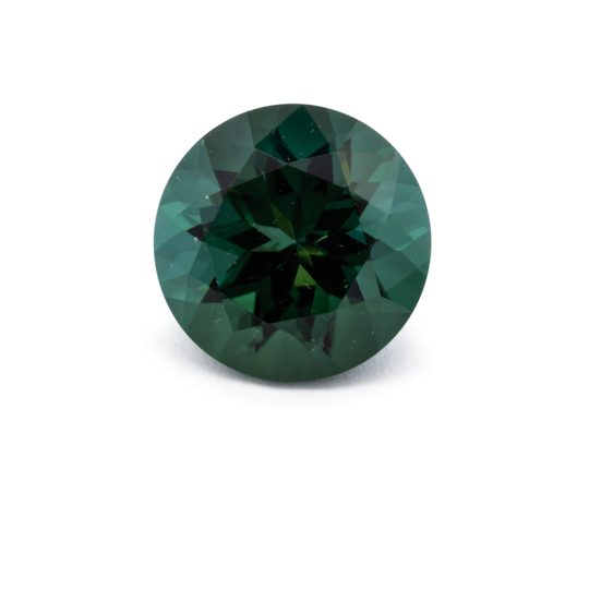 Turmalin - grün, rund, 6.5x6.5 mm, 1.12 cts, Nr. TR991189