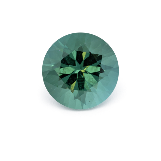 Turmalin - grün, rund, 6.5x6.5 mm, 1.02 cts, Nr. TR991194