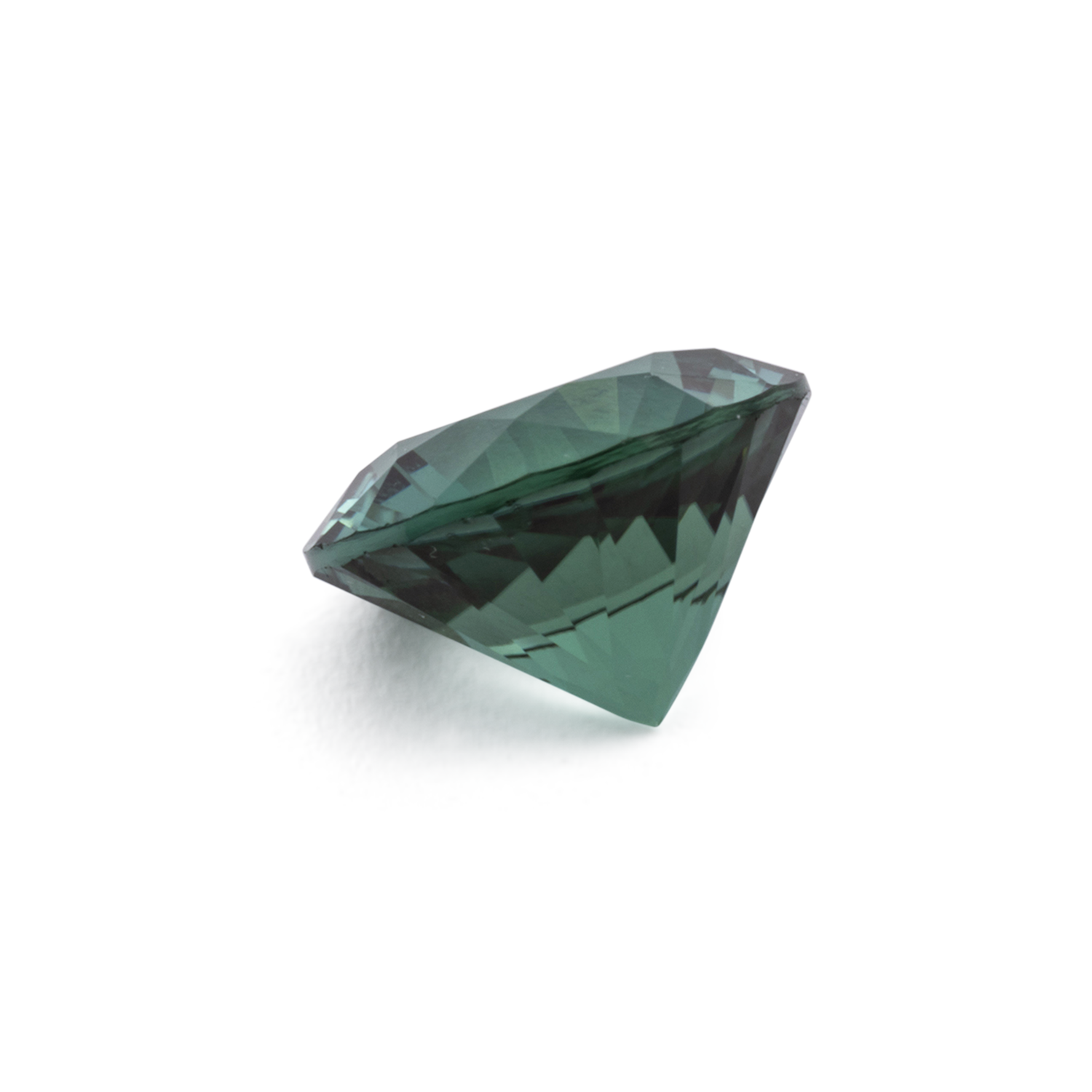 Turmalin - grün, rund, 6.5x6.5 mm, 1.02 cts, Nr. TR991194