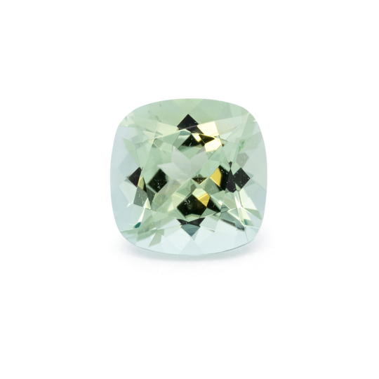 Turmalin - grün, antik, 6.5x6.5 mm, 1.02 cts, Nr. TR991198