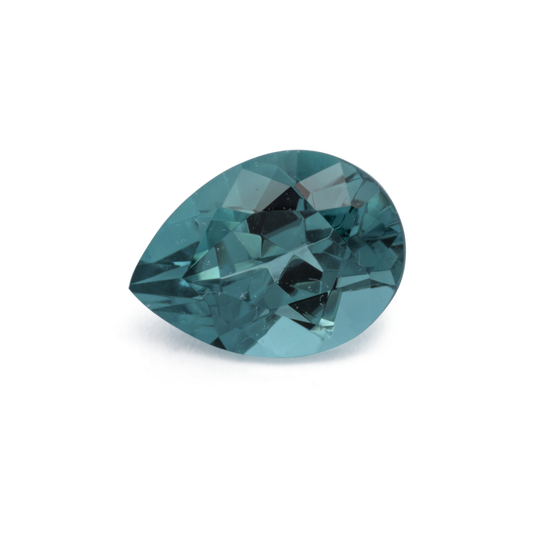 Turmalin - blau, birnform, 7x5 mm, 0.81 cts, Nr. TR991200