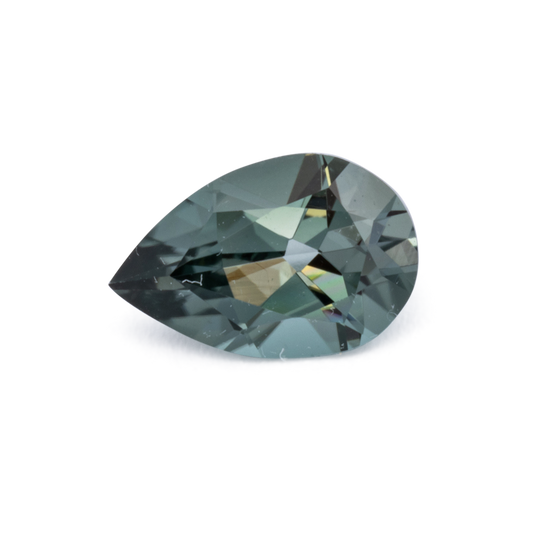 Turmalin - grau, birnform, 6x3.9 mm, 0.33-0,45 cts, Nr. TR991201