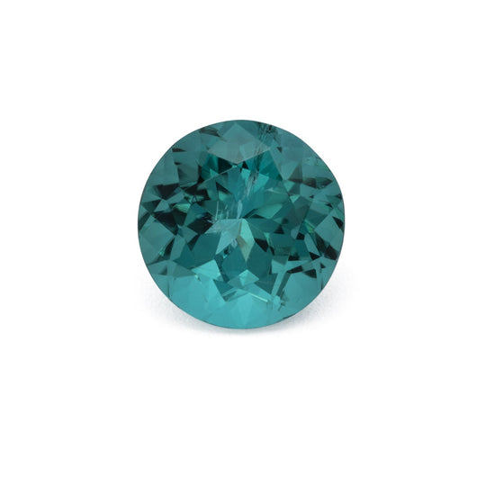 Turmalin - grün & blau, rund, 6x6 mm, 0.96 cts, Nr. TR991235