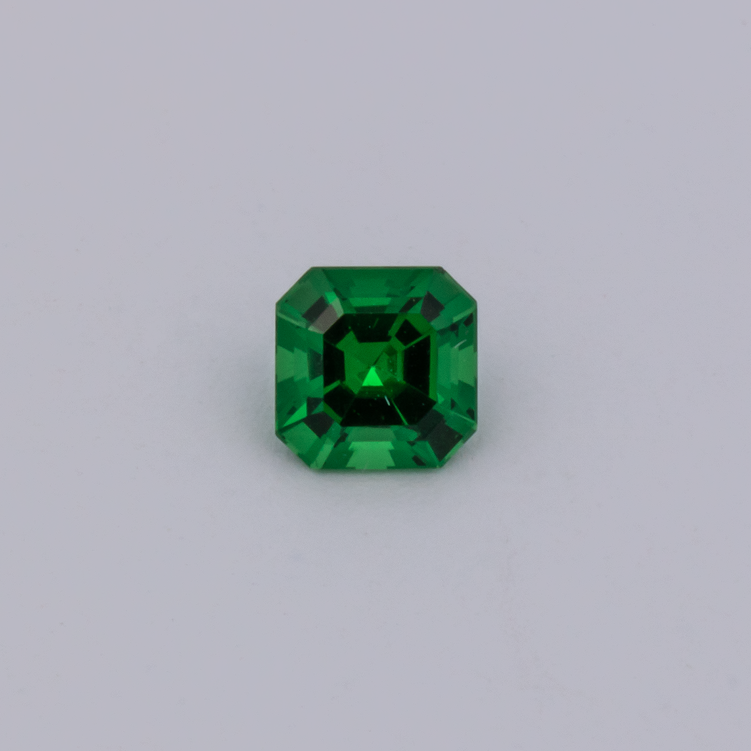 Tsavorit - grün, asscher, 3.5x3.5 mm, 0.23 cts, Nr. TS91020