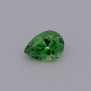 Tsavorit - grün, birnform, 6.8x5 mm, 0.79 cts, Nr. TS91023