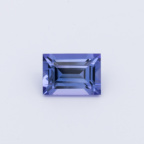 Tansanit - blau, baguette, 7x5 mm, 1.04 cts, Nr. TZ99032
