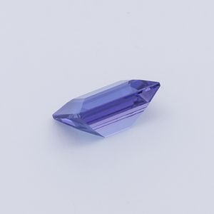 Tansanit - blau, baguette, 7x5 mm, 1.04 cts, Nr. TZ99032