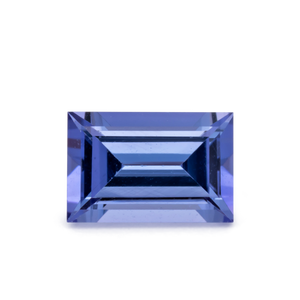 Tansanit - blau, baguette, 6x4 mm, 0.56 cts, Nr. TZ99033