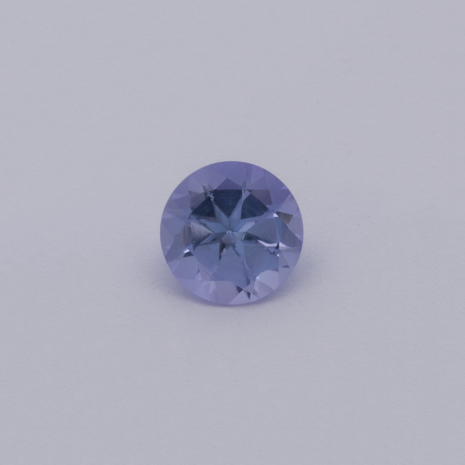 Tansanit - blau, rund, 4.5x4.5 mm, 0.35 cts, Nr. TZ99034