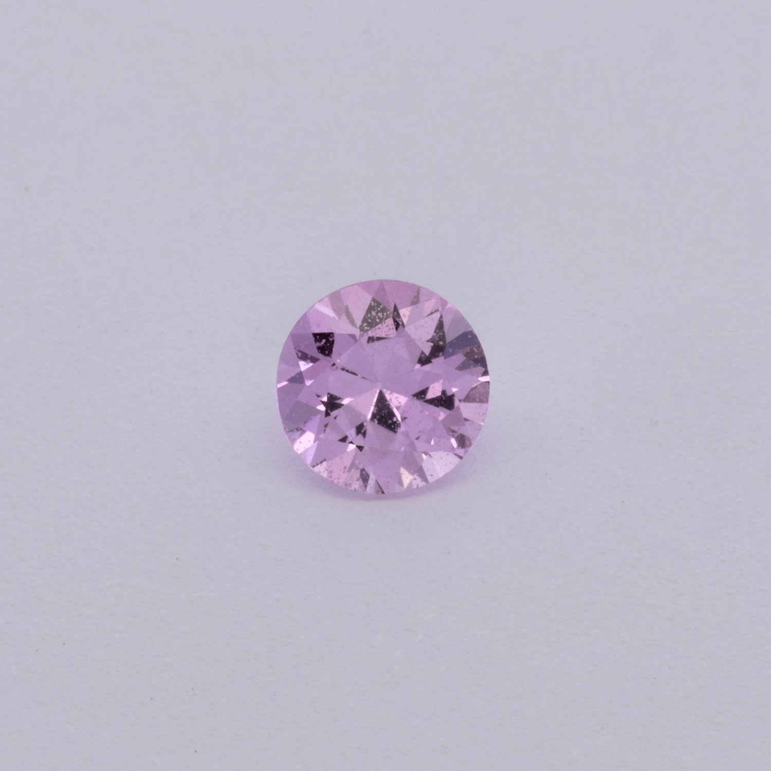 Saphir - rosa, rund, 3.7x3.7 mm, 0.23 cts, Nr. XSR11269