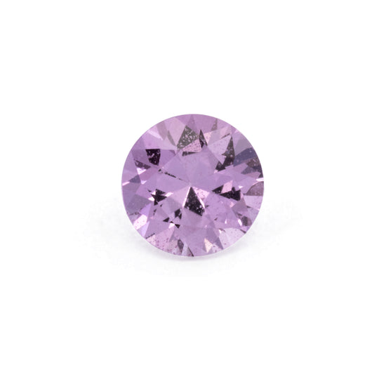 Saphir - rosa, rund, 3.7x3.7 mm, 0.23 cts, Nr. XSR11269