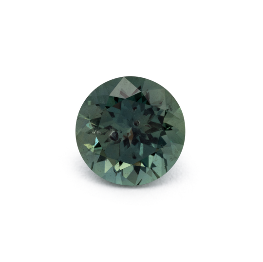 Saphir - grün, rund, 4.7x4.7 mm, 0.53 cts, Nr. XSR11270