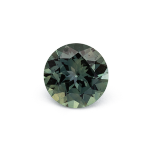 Saphir - grün, rund, 4.7x4.7 mm, 0.45 cts, Nr. XSR11271