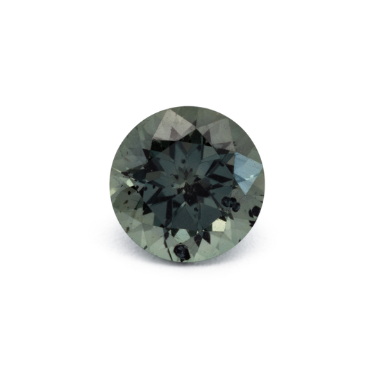 Saphir - grün, rund, 4.7x4.7 mm, 0.52 cts, Nr. XSR11272