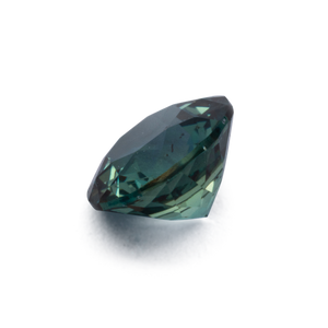 Saphir - blau & grün, rund, 4.7x4.7 mm, 0.5 cts, Nr. XSR11273