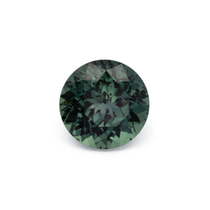 Saphir - grün, rund, 4.7x4.7 mm, 0.53 cts, Nr. XSR11274