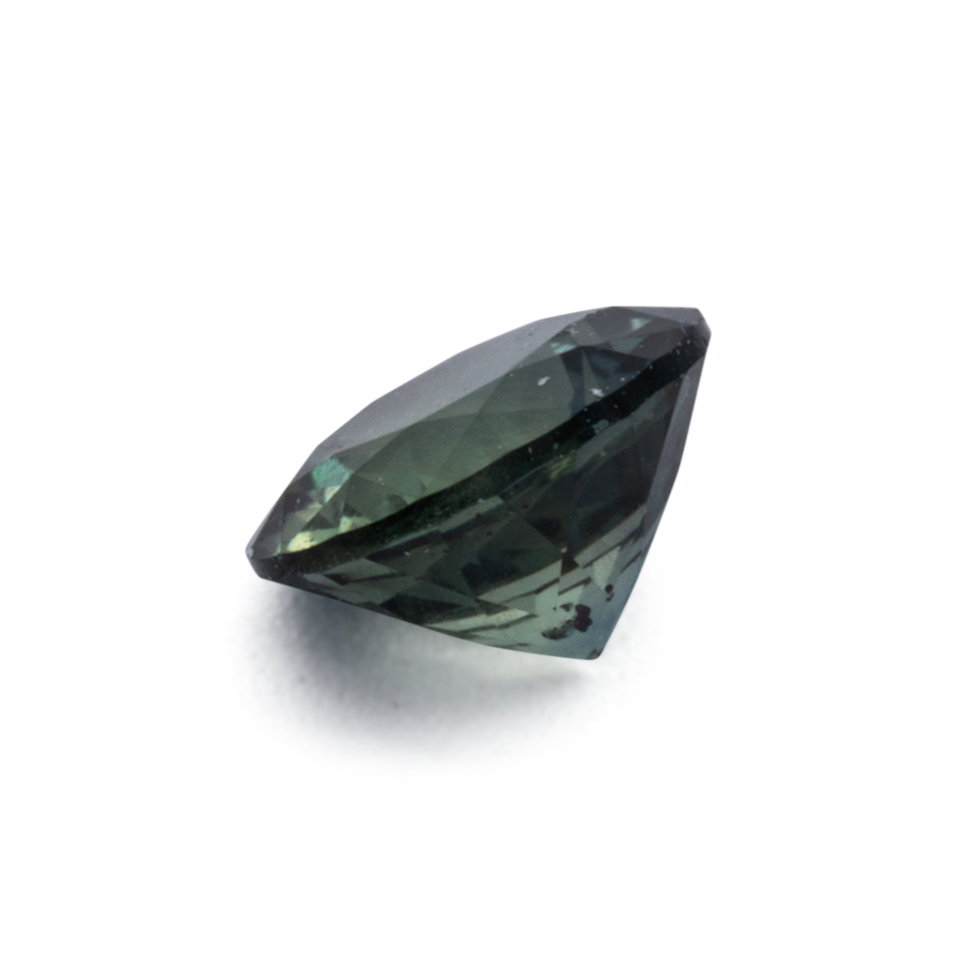 Saphir - grün, rund, 4.7x4.7 mm, 0.5 cts, Nr. XSR11275
