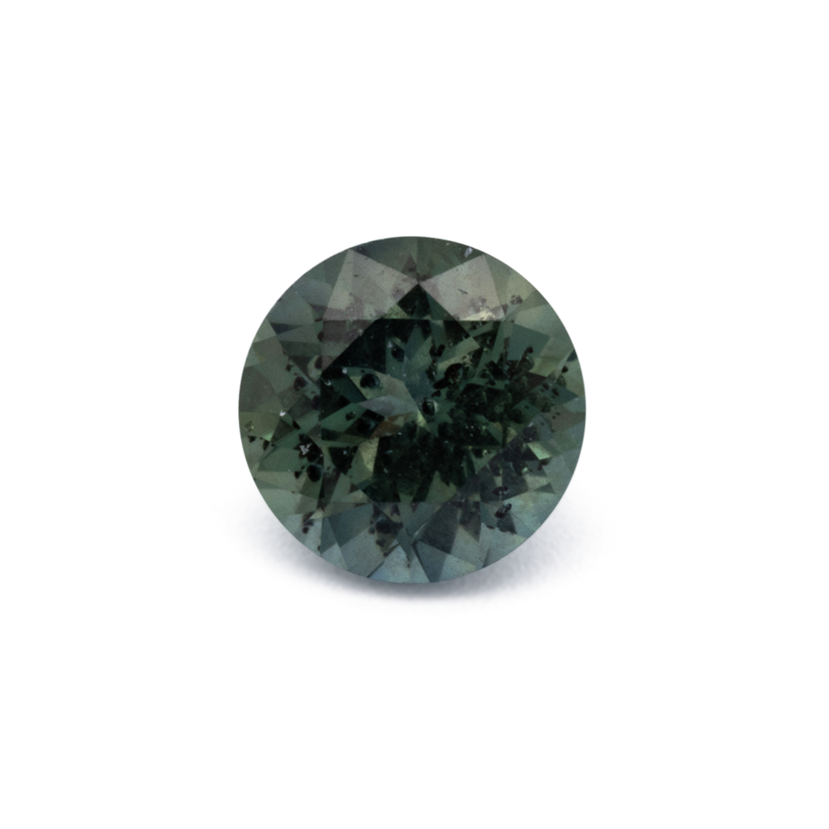Saphir - grün, rund, 4.7x4.7 mm, 0.5 cts, Nr. XSR11275