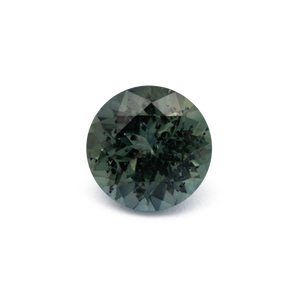 Saphir - grün, rund, 4.7x4.7 mm, 0.5 cts, Nr. XSR11275