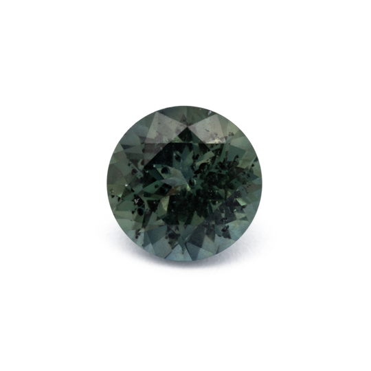 Saphir - grün, rund, 4.7x4.7 mm, 0.5 cts, Nr. XSR11275