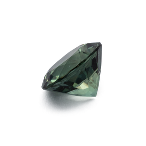Saphir - grün, rund, 4.8x4.8 mm, 0.52 cts, Nr. XSR11276