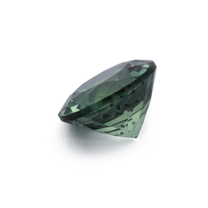 Saphir - grün, rund, 4.7x4.7 mm, 0.53 cts, Nr. XSR11278