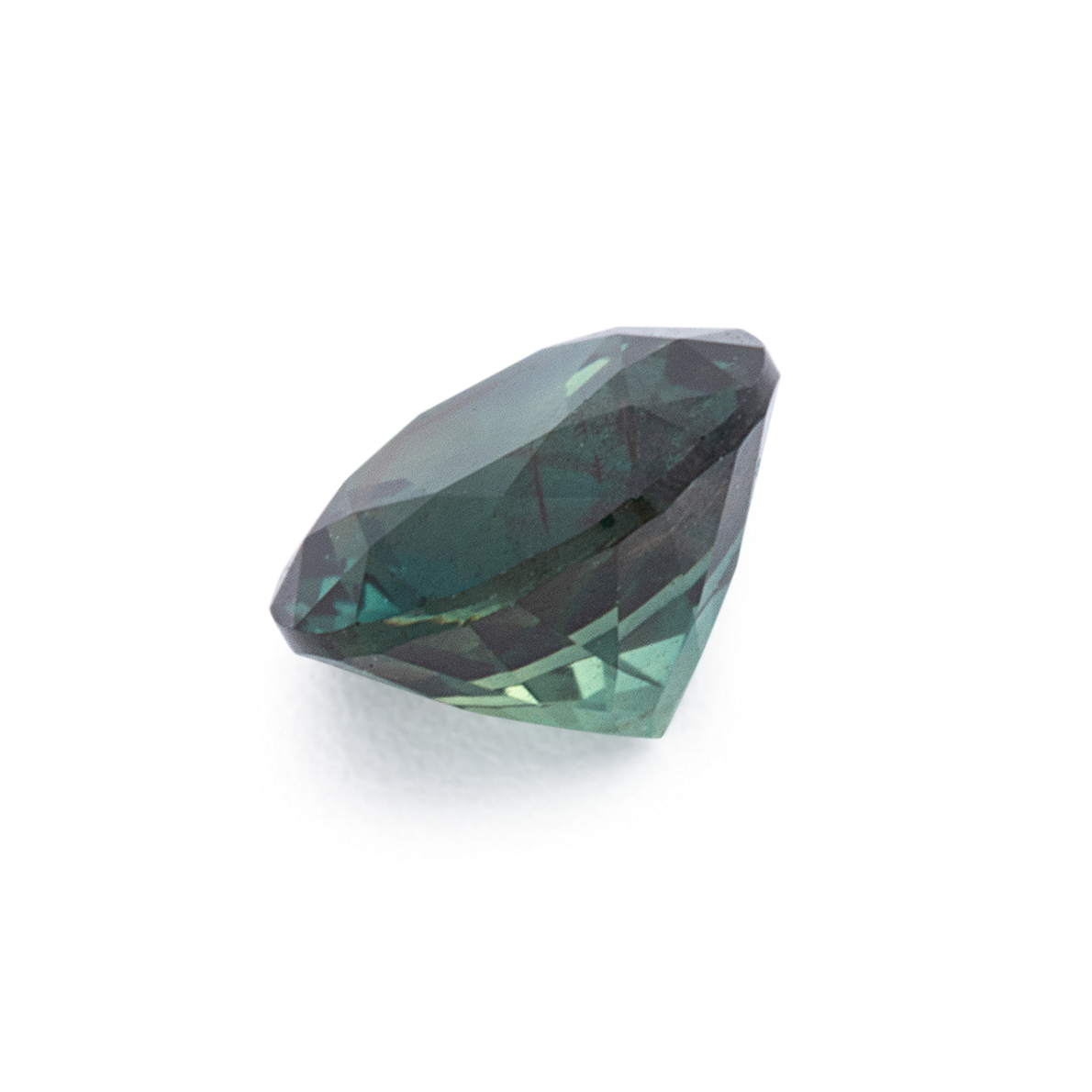 Saphir - grün, rund, 4.7x4.7 mm, 0.54 cts, Nr. XSR11280
