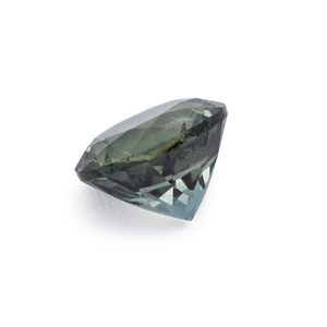 Saphir - grün, rund, 4.1x4.1 mm, 0.38 cts, Nr. XSR11283