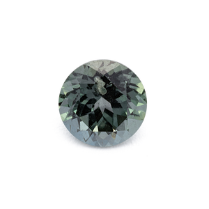 Saphir - grün, rund, 4.1x4.1 mm, 0.38 cts, Nr. XSR11283