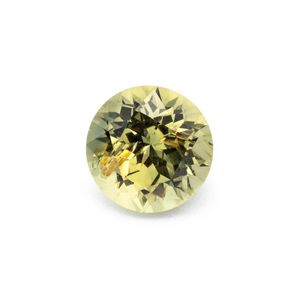 Saphir - grün & gelb, rund, 4.1x4.1 mm, 0.35 cts, Nr. XSR11293