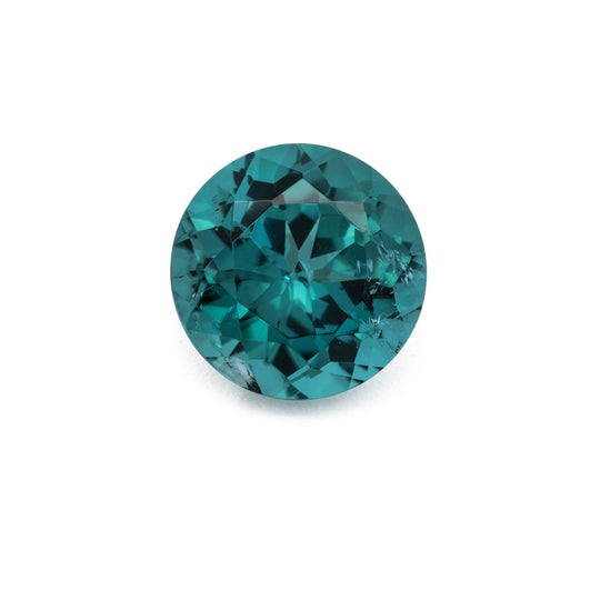 Turmalin - grün & blau, rund, 6.1x6.1 mm, 0.99 cts, Nr. TR991233