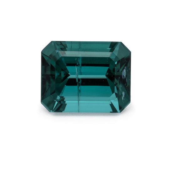 Turmalin - grün & blau, achteck, 7.77x6.17 mm, 1.70 cts, Nr. TR991241