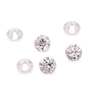 Diamant - weiß (TW), rund, 1.5x1.5 mm, 0.014 cts, Nr. D11027